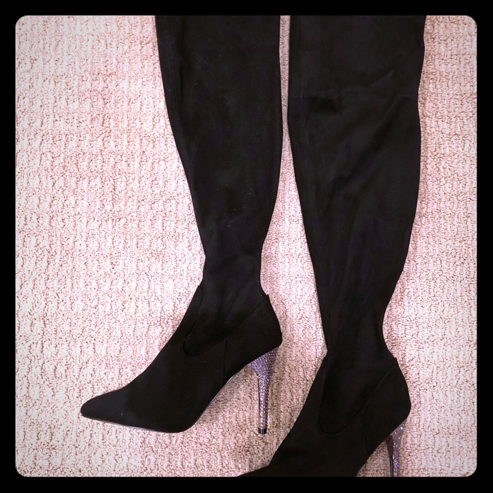 Nina knee high- New York diamond boots